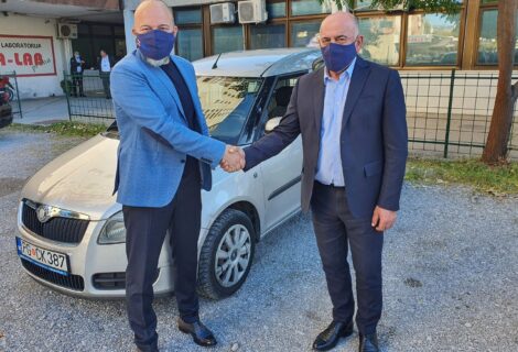 Saga CG donirala Domu zdravlja Podgorica vozilo za potrebe Jedinice za patronažu