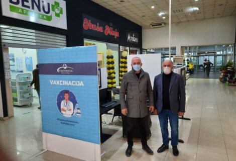Nacionalni koordinator za imunizaciju posjetio novootvorene vakcinalne punktove u Nikšiću, Kotoru, Herceg Novom i Bijelom Polju